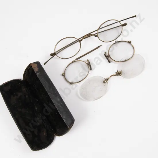 Three Pairs Vintage Spectacles