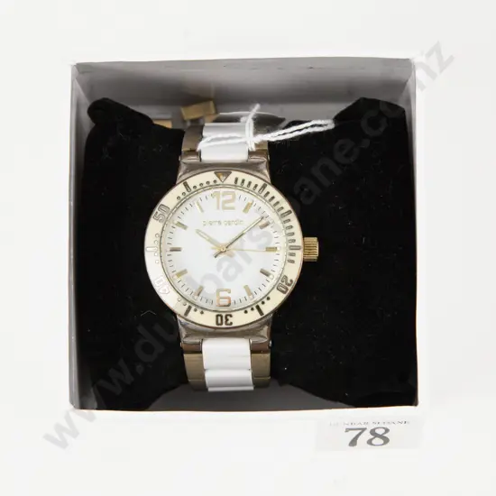 Original Boxed Pierre Cardin Stainless Steel Gents Wrist Watch