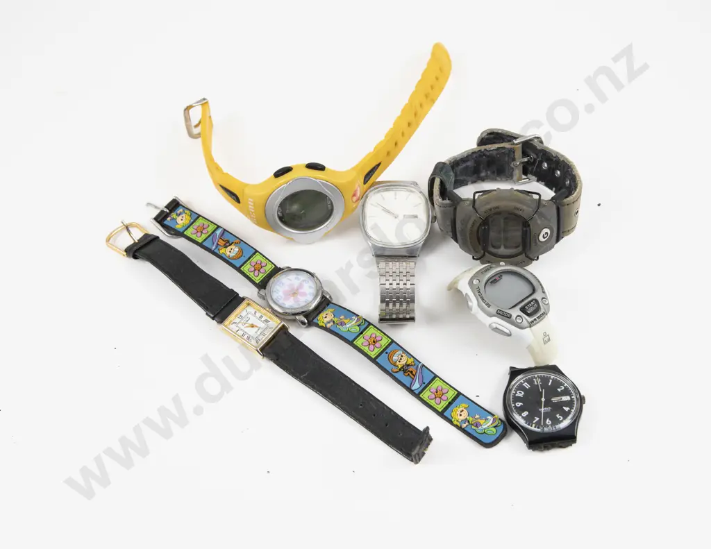 Collection of Five Various Wrist Watches incl Cartier Image 1++