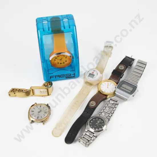 Collection of Six Various Wrist Watches