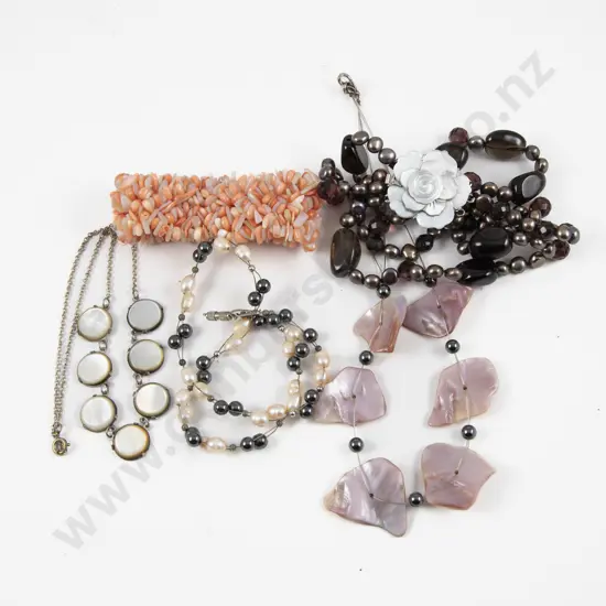 Collection of MOP Shell and Pearl Jewellery