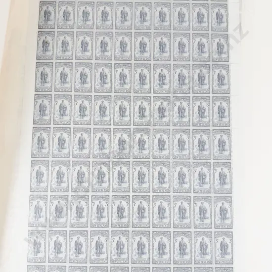 Folder of NZ Mint Stamp Sheets 1946 Peace 1950 Canterbury Centennial 1982 Definitives and Others