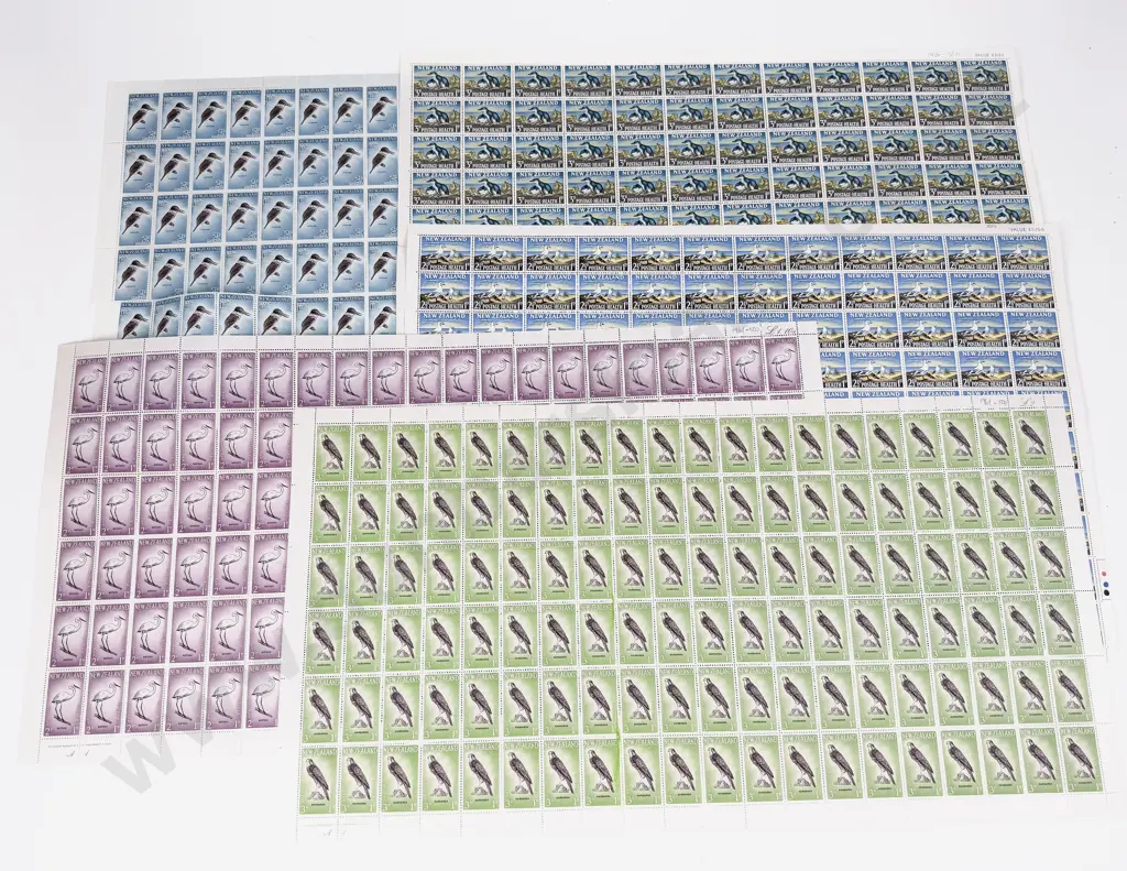 NZ Mint Stamp Sheets 1959-60 61 64 66 Health Image 1++