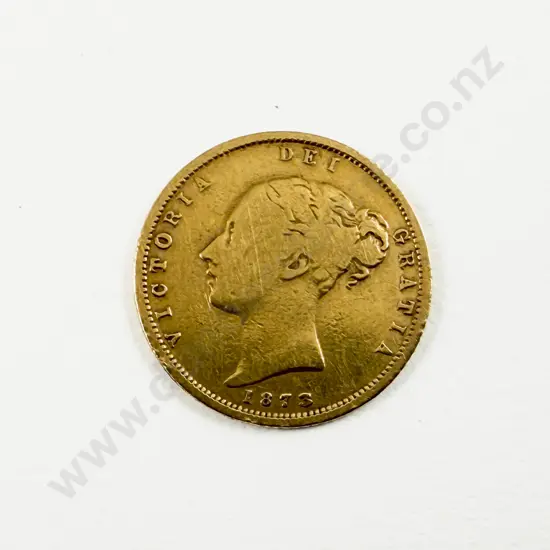 1887 Gold Half Sovereign