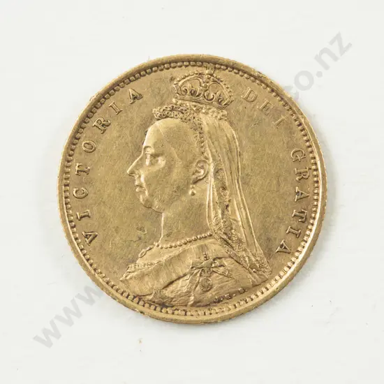 1887 Gold Half Sovereign *NOTE PHOTO CHANGE
