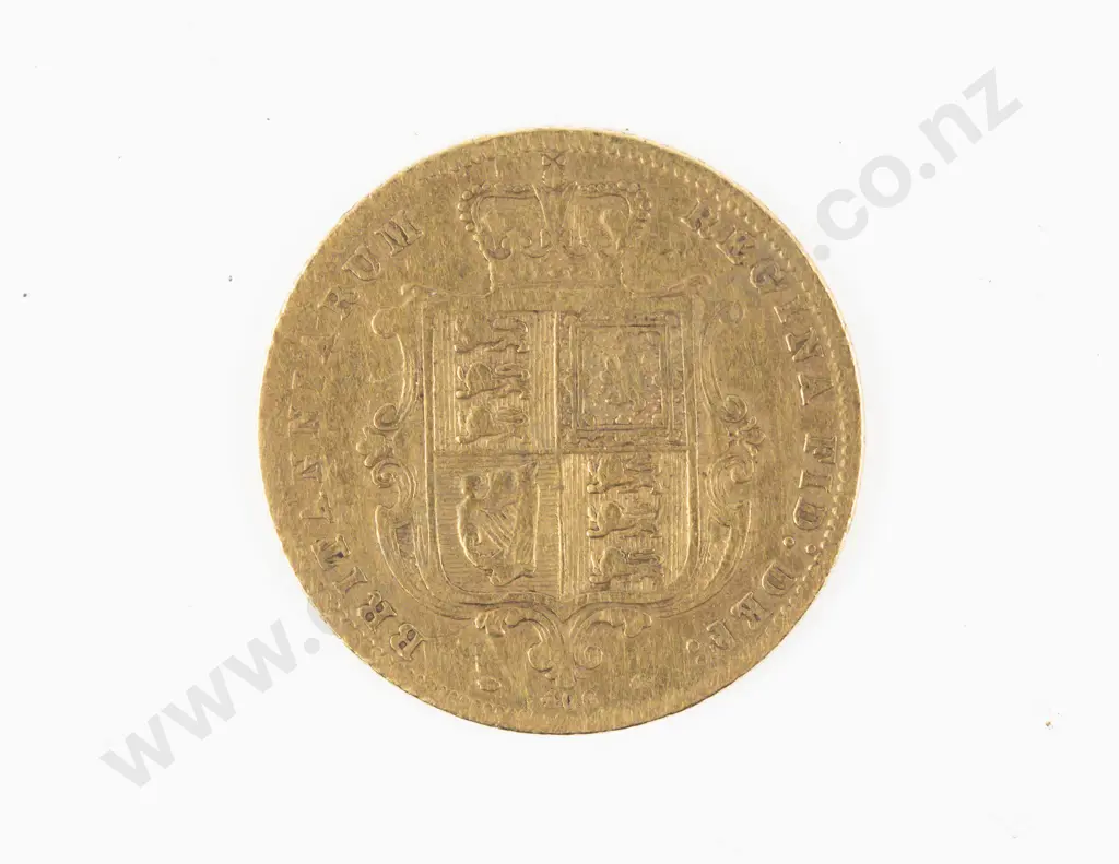 1873 Gold Half Sovereign (some wear) Image 1++