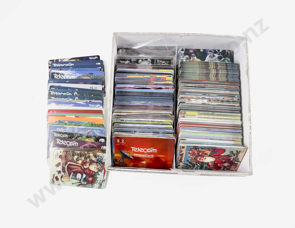 Large Qty NZ Telecom Phone Cards Image 1++