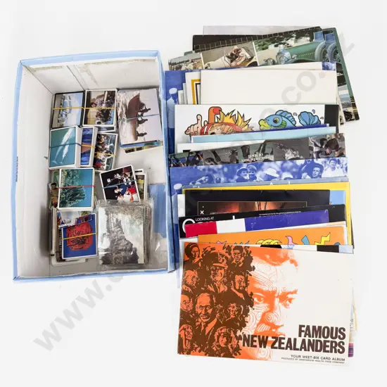 Large Qty NZ Cereal Sanitarium Petrol Company Collecting Cards with Albums
