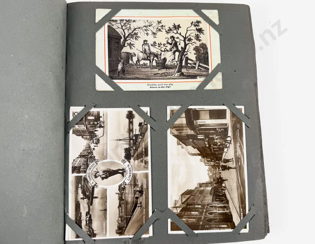 Vintage Post Card Album Mainly World and some Modern Image 1++