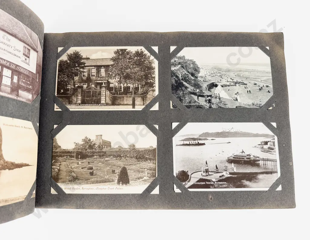 Vintage Post Card Album Mainly World and some Modern Image 1++