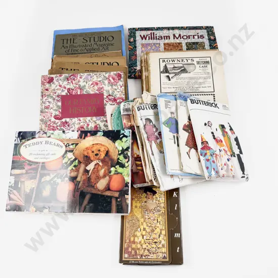 The Studio Magazines with Stationery Packets Butterick and Dress Makers Patterns