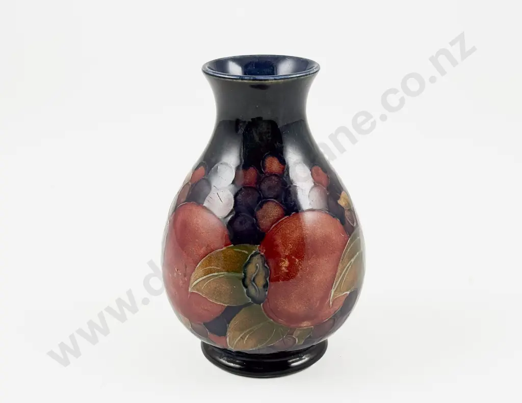 William Moorcroft Pomegranate Pattern Vase 12cm H Image 1++