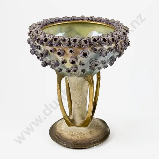 Art Nouveau Amphora Vase - faults