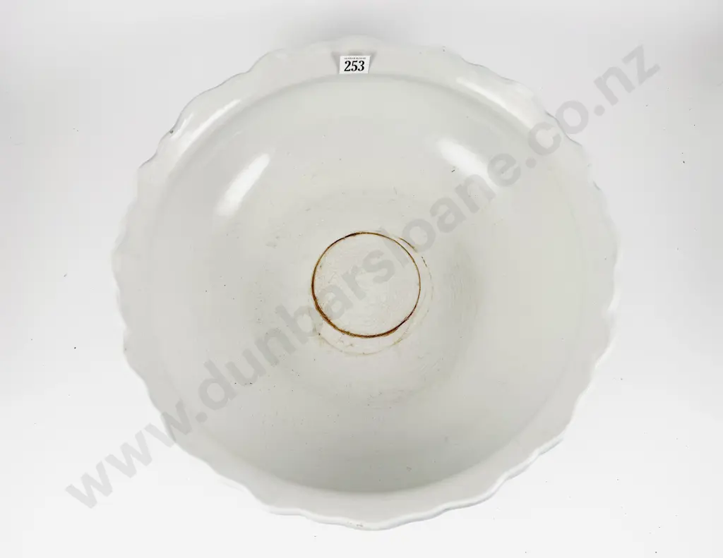 Art Nouveau Poppy Pattern Toilet Basin Image 1++