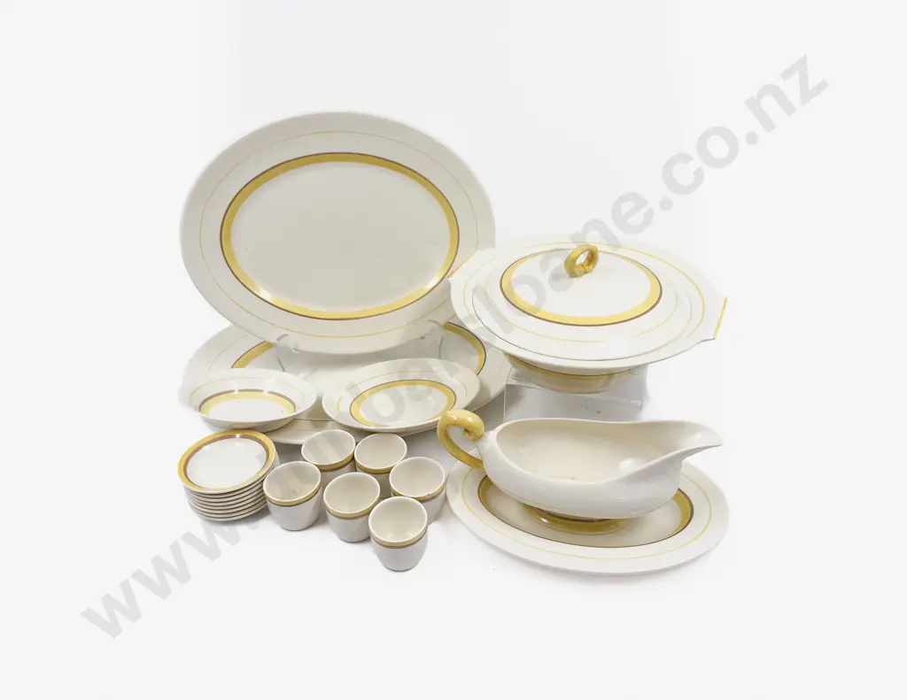 Myott & Son Art Deco Pattern Dinnerware Image 1++