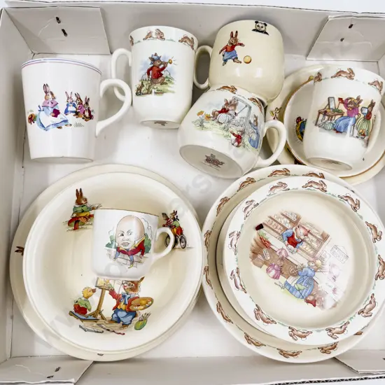 A Collection Royal Doulton Bunnykins & Other Nursery China