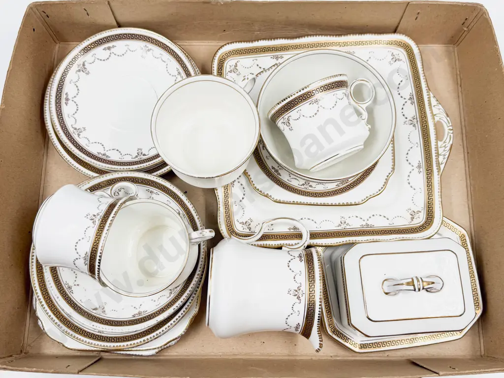 Fenton "Milo" Pattern Tea Ware as Supplied to HRH Duchess of York (The Late Queen's Mother) Image 1++