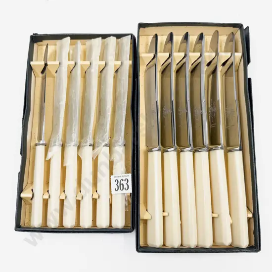 Unused Vintage Asprey Table & Entree Knives