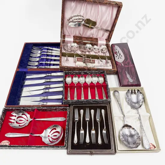 Vintage Various Boxed Cutlery