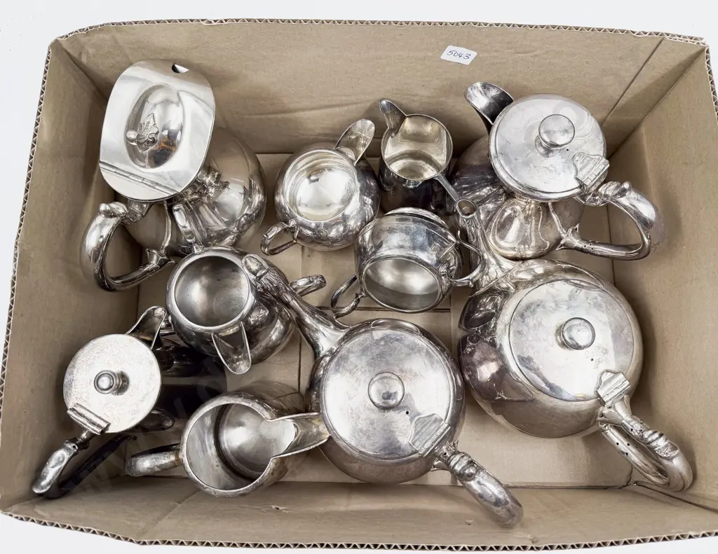 Assorted S/Plate Tea & Coffee Ware Image 1++