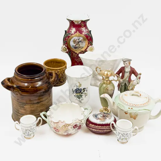 Assorted Vases Ornaments etc
