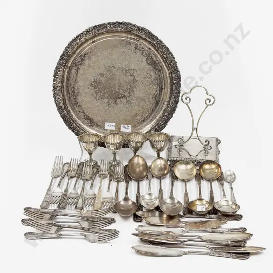 Qty of Assorted S/P incl Egg Cruet Set & Assorted Cutlery