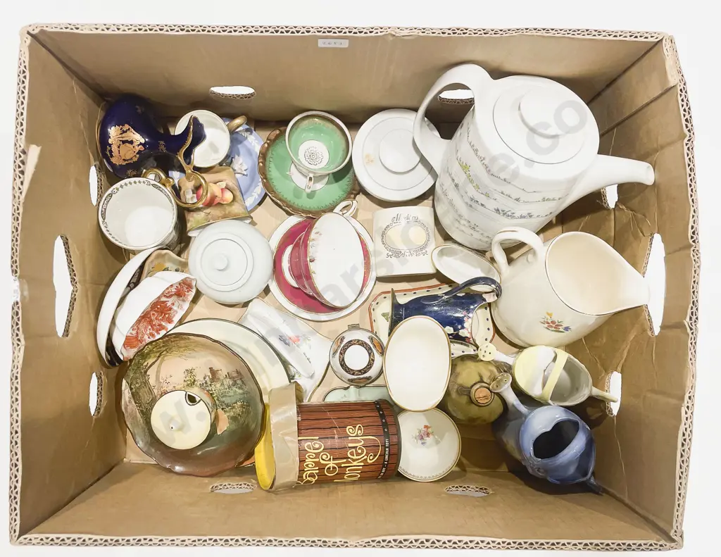Box Qty of Assorted Fancy China Image 1++