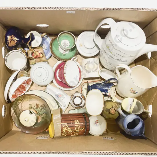 Box Qty of Assorted Fancy China