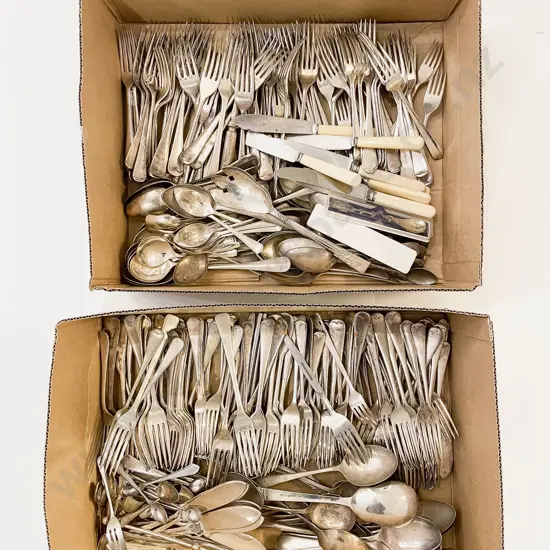 Two Boxes of Assorted Cutlery