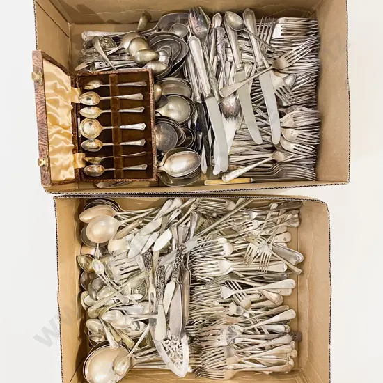 Two Boxes of Assorted Cutlery
