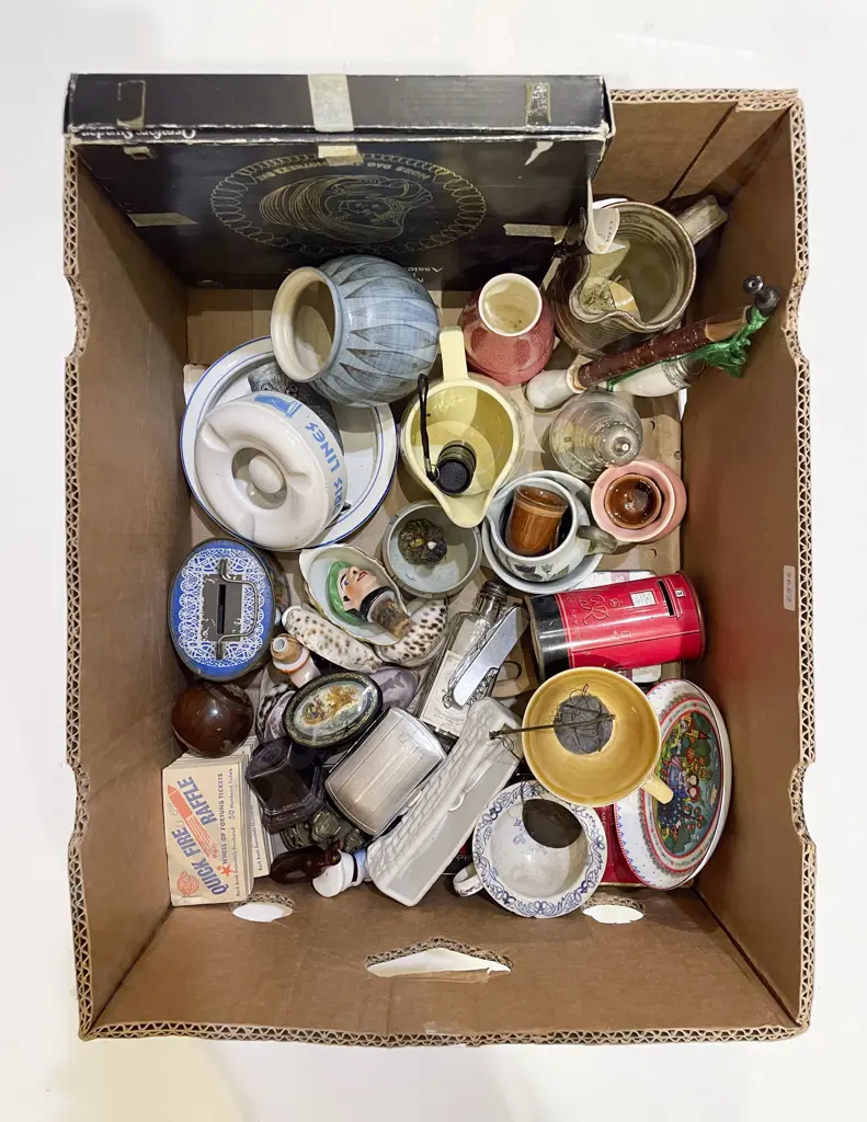Box Qty of Assorted incl Pottery China & Collectables Image 1++