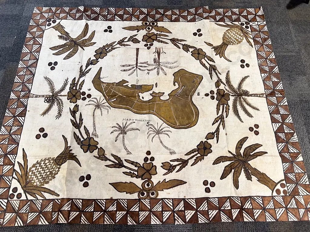 Large Tapa Cloth Image 1++
