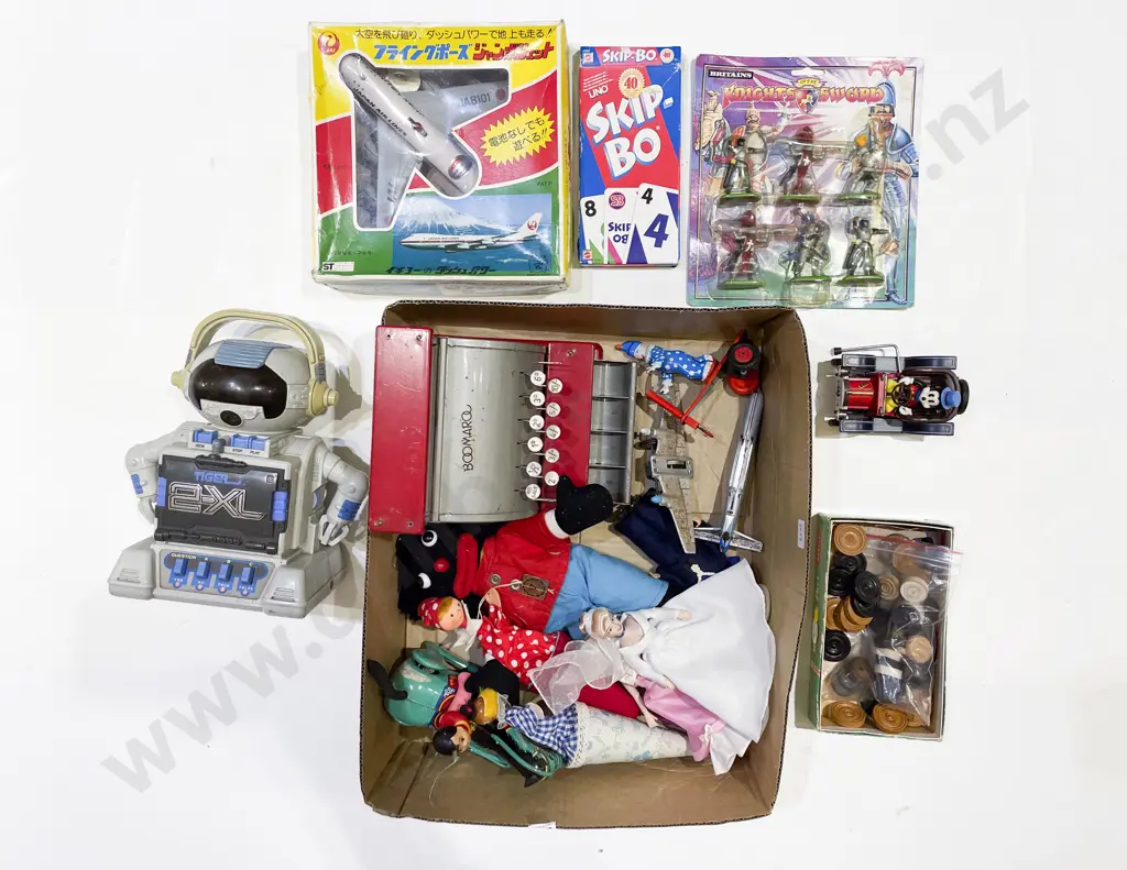 Box Qty of Assorted Vintage Toys Image 1++