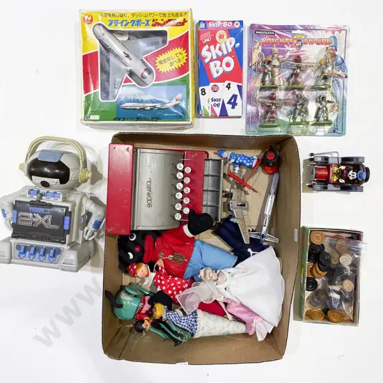 Box Qty of Assorted Vintage Toys