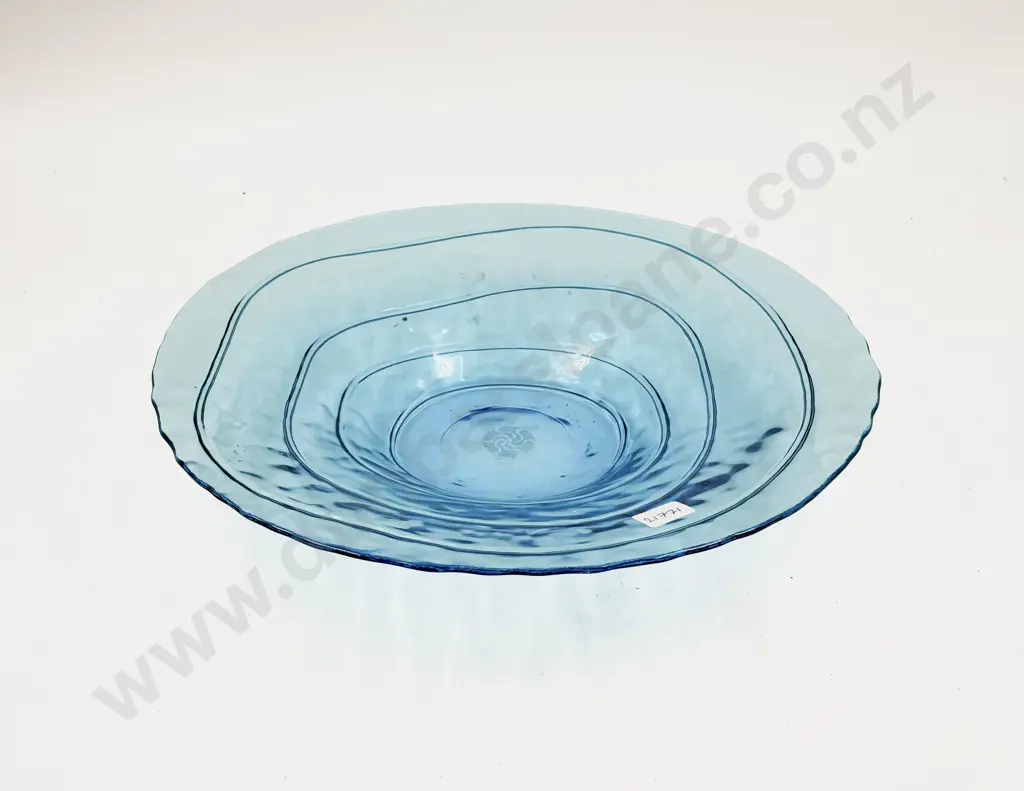 Two Studio Glass Table Bowls Image 1++