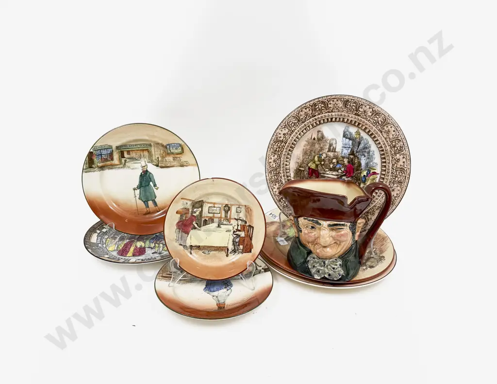 Eight Pieces of Assorted RD incl Character Jug Image 1++