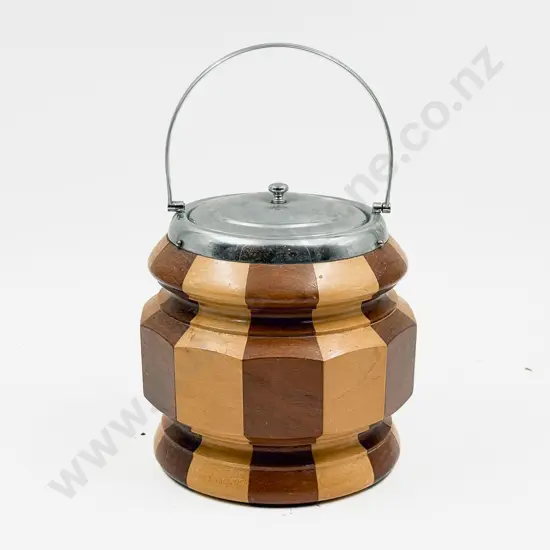 Native Timber Biscuit Barrel