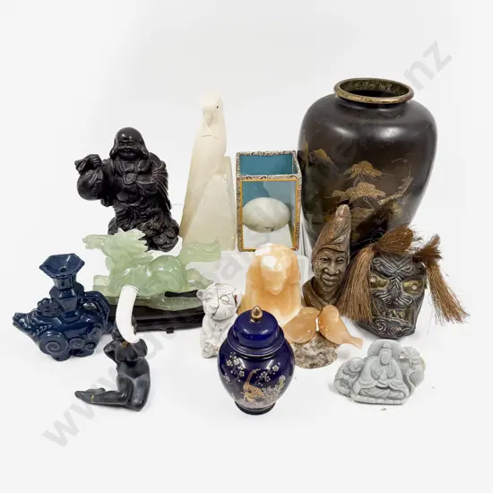 Box Qty of Assorted Figures & Ornaments