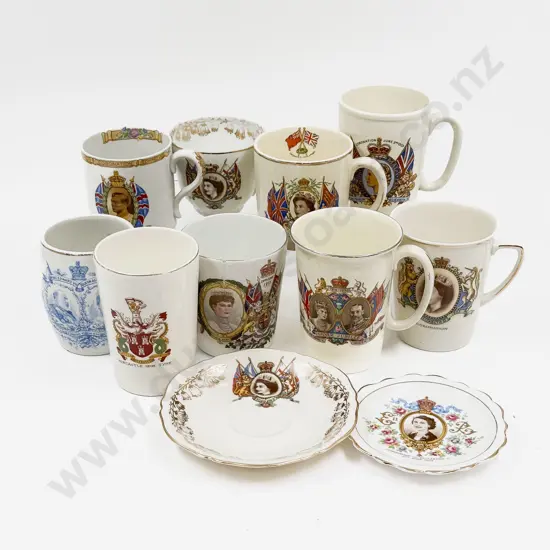 Box Qty of Assorted Royal Comm. China