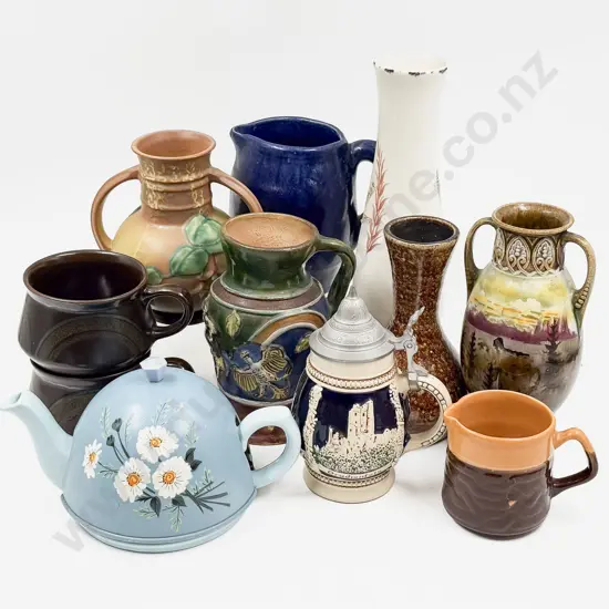 Box Qty of Assorted China & Stoneware
