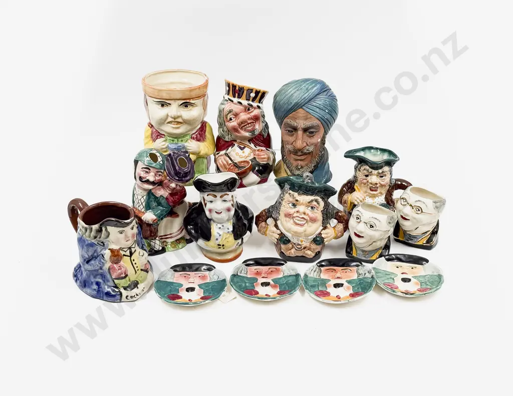Box Qty of Assorted Character Jugs etc Image 1++