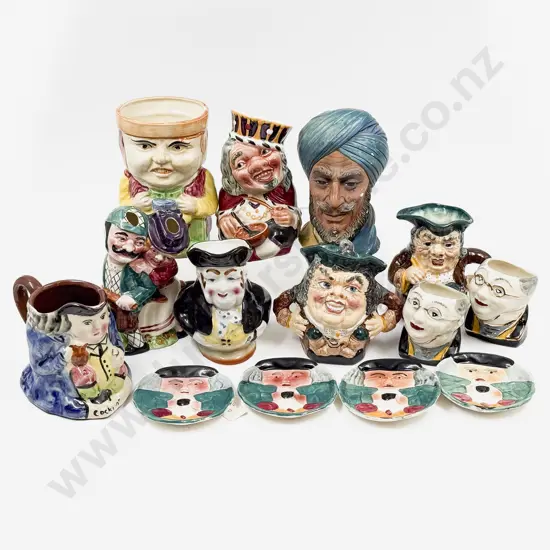 Box Qty of Assorted Character Jugs etc