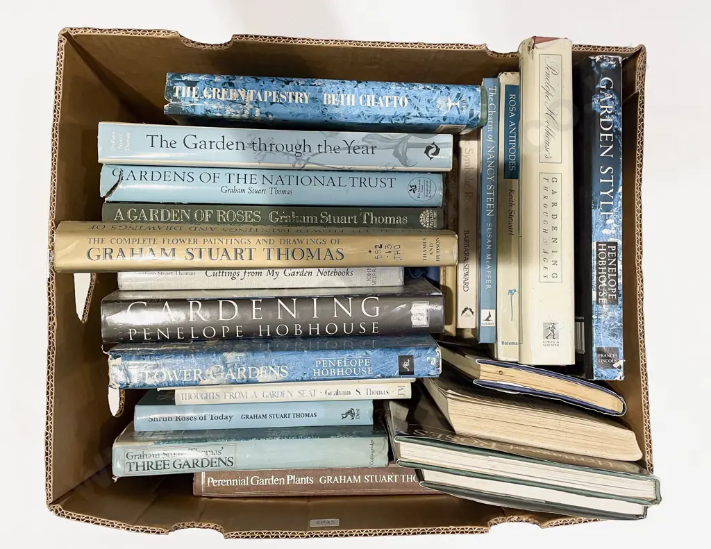 Box Qty of Assorted Gardening Reference etc Image 1++