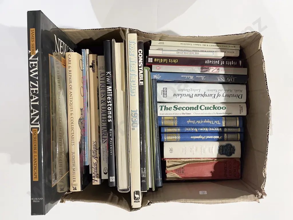Box Qty of Assorted Books Image 1++