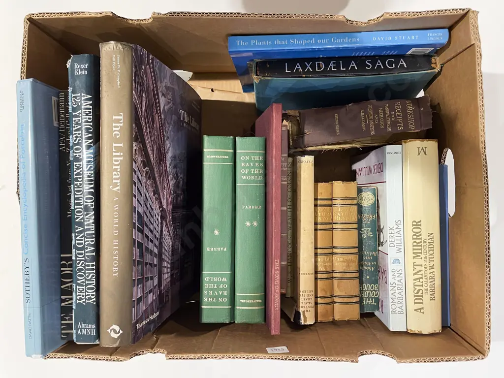 Box Qty of Assorted Books Image 1++