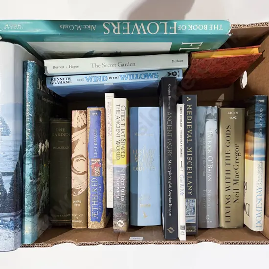 Box Qty of Assorted Books