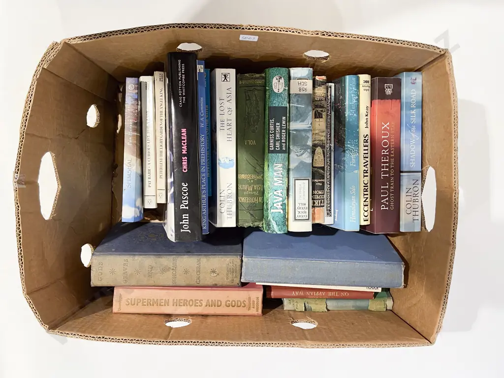Box Qty of Assorted Books Image 1++