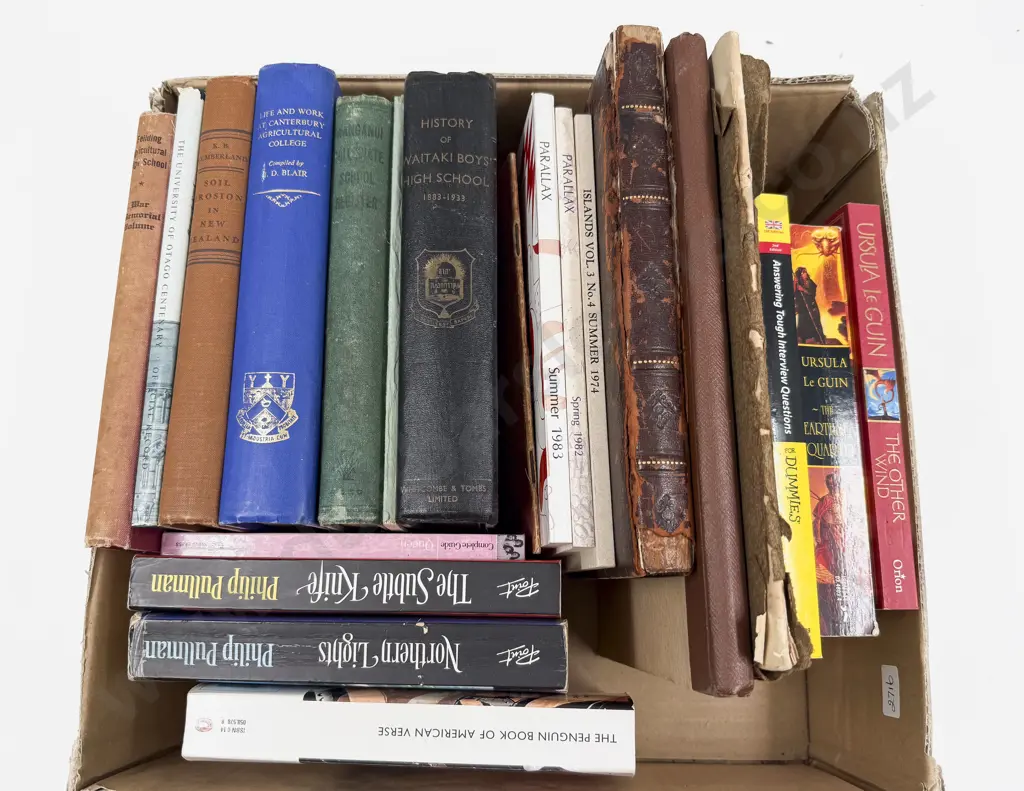 Box Qty of Assorted Books Image 1++
