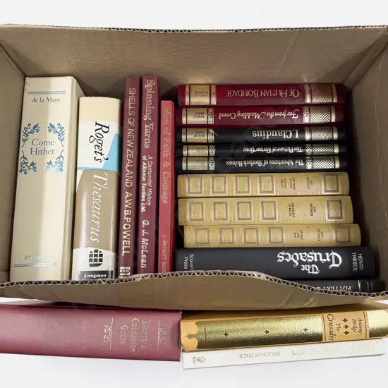 Box Qty of Assorted Books