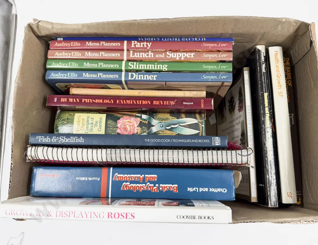Box Qty of Assorted Books Image 1++
